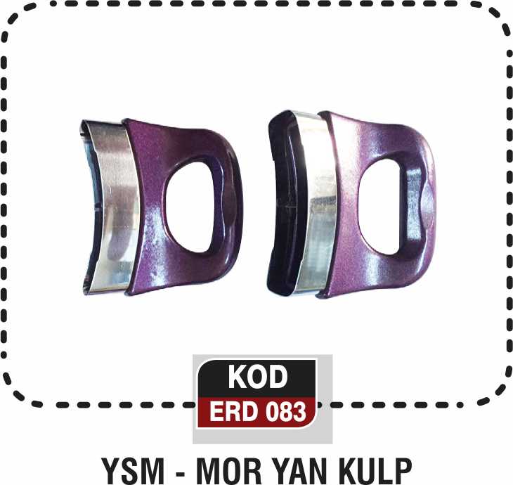 MOR-ÇELİK-TEFLON-YAN KULP  ERD 083